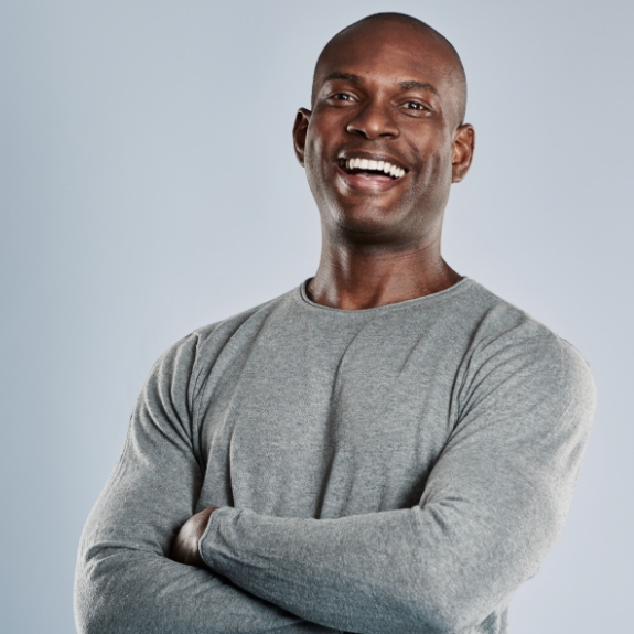 Man Smiling